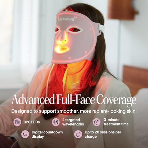 Light Therapy Face Mask & Neck and Chest Mask| Red