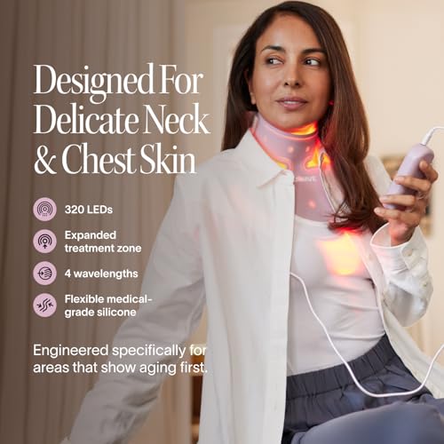 Light Therapy Face Mask & Neck and Chest Mask| Red