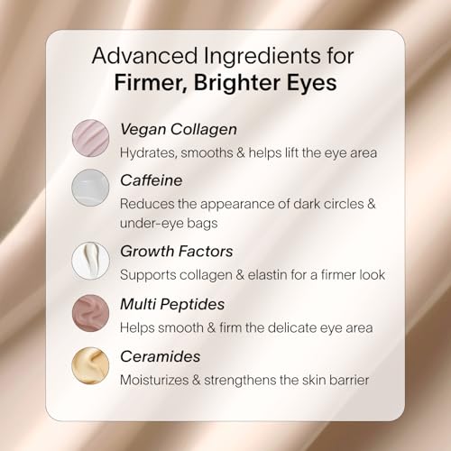 LightBoost Eye Cream - Vegan Collagen & Caffeine