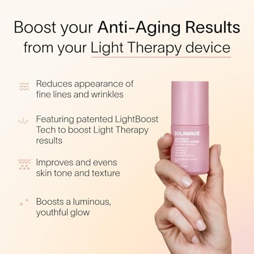 LightBoost Red Light Therapy Serum for Face & Neck