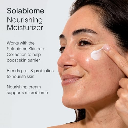 Probiotic Korean Cloud Cream Moisturizer with Peptides & Hyaluronic Acid | Solabiome Prebi
