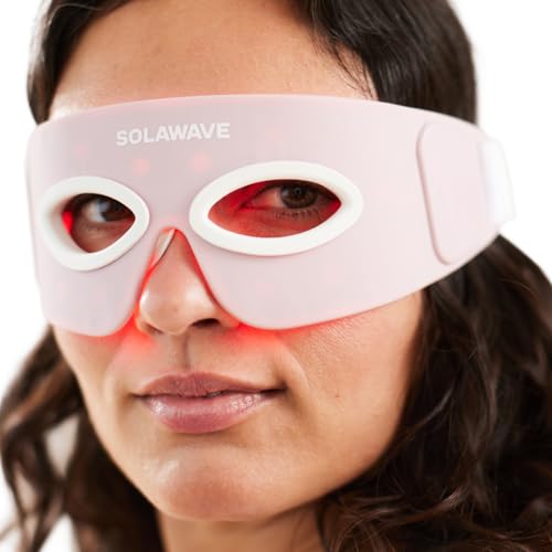 Red Light Eye Mask - LED with Amber