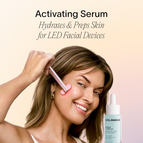 Renew Complex Red Light Therapy Activation Serum for Face & Neck | Pairs with LED Facial W