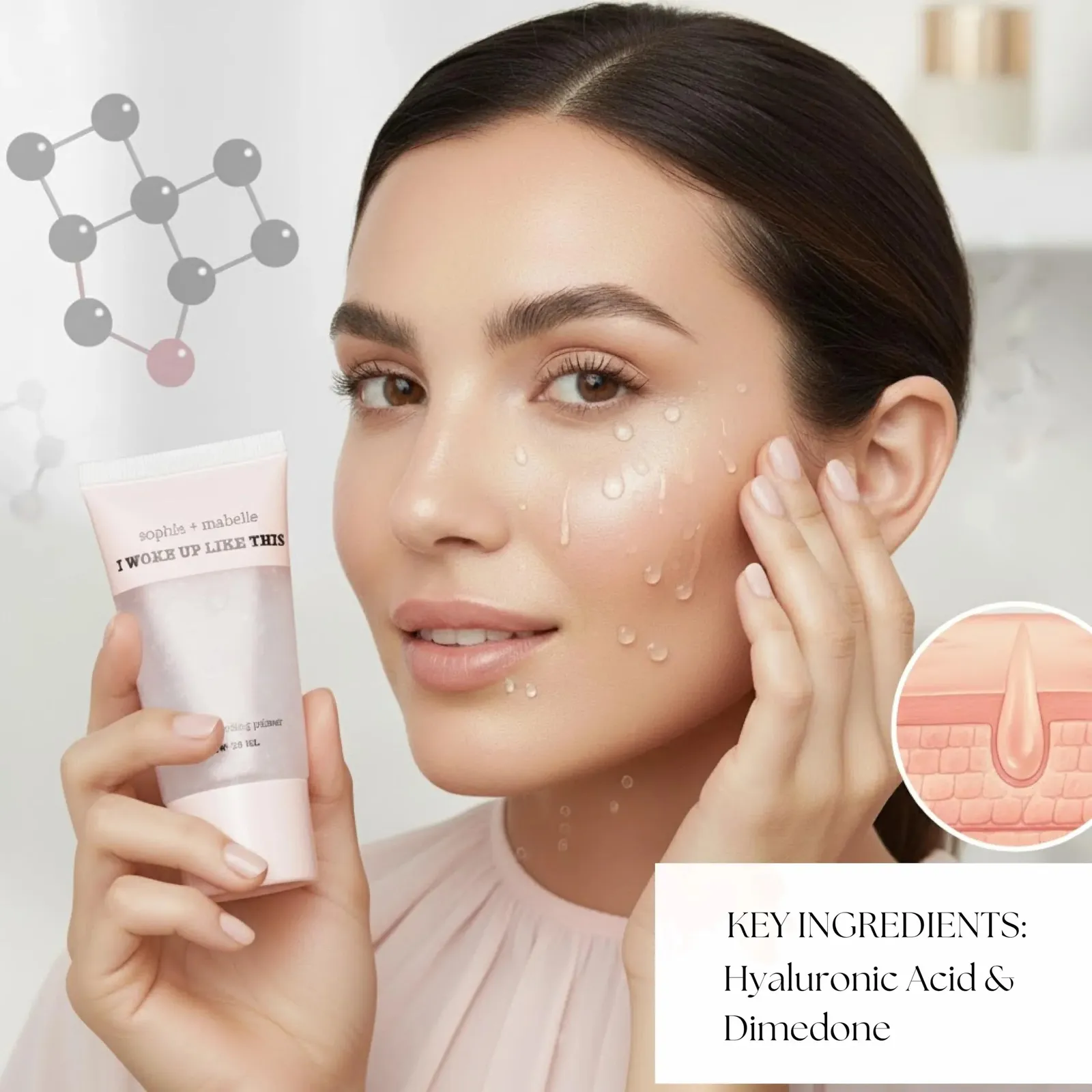 Hydrating Makeup Primer - Clear Jelly Primer for Oil Control