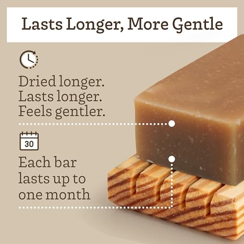 Goat Milk Soap Bar Oatmeal Milk & Honey