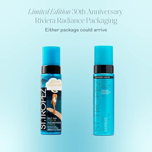 St.Tropez Light/Medium/Dark 1-3 hr Express Mousse for a Streak-Free