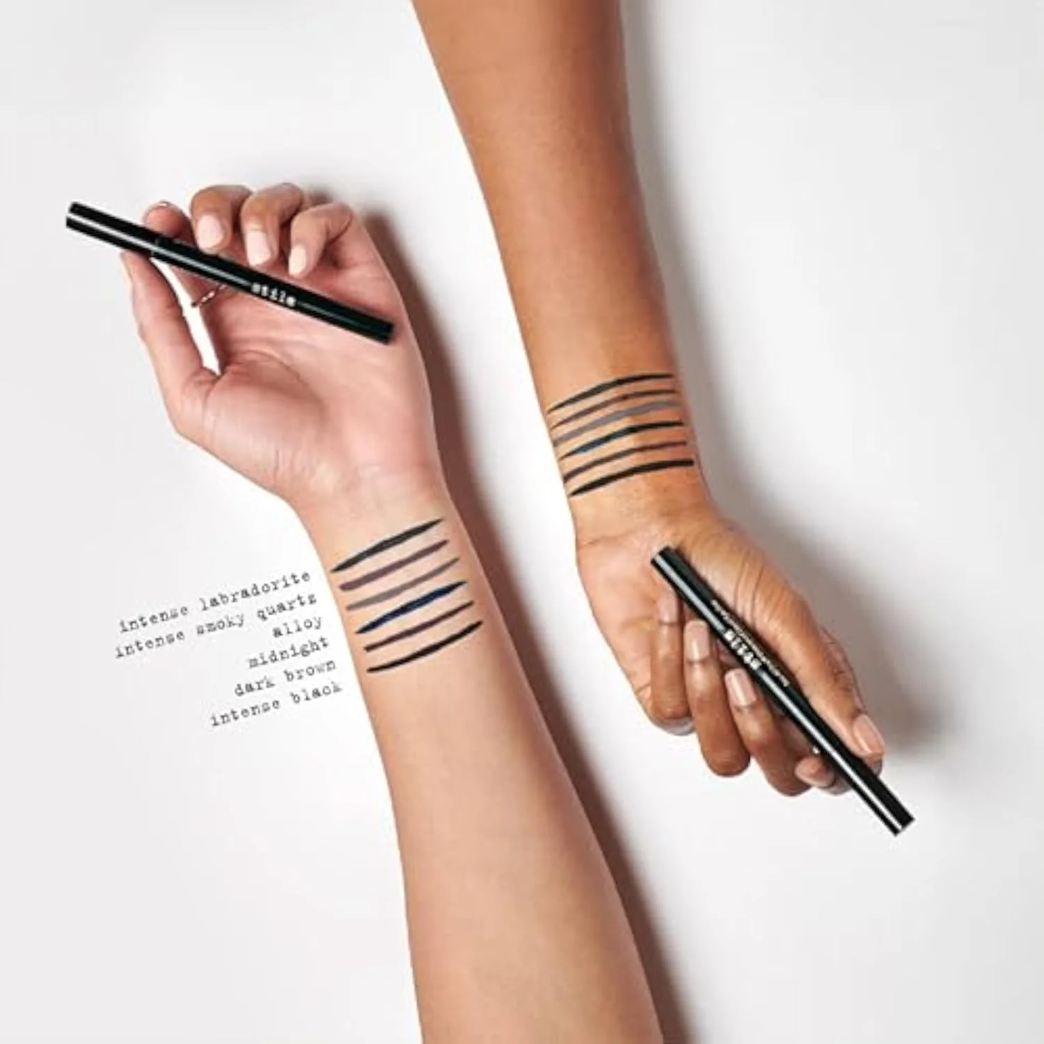 Waterproof Liquid Eye Liner, Stay All Day Makeup with Fine Brush Tip | Lasting Satin Finish, Smudge-Proof & Transfer-Resistant