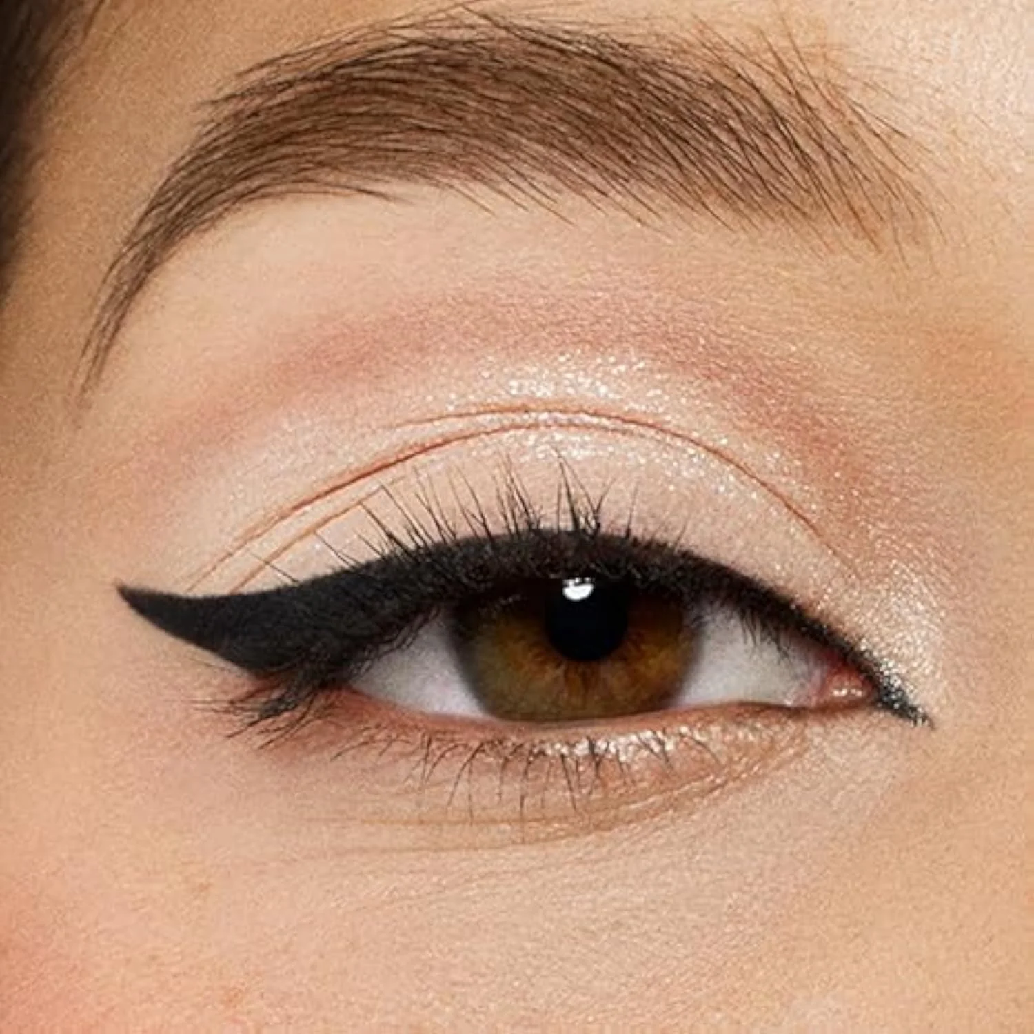 Waterproof Liquid Eye Liner, Stay All Day Makeup with Fine Brush Tip | Lasting Satin Finish, Smudge-Proof & Transfer-Resistant