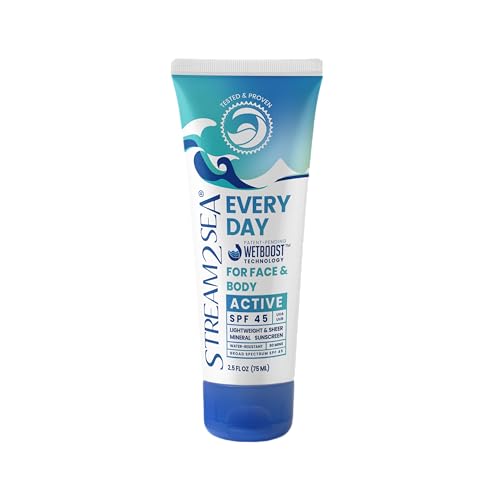 Stream2Sea Active Mineral Sunscreen SPF 45