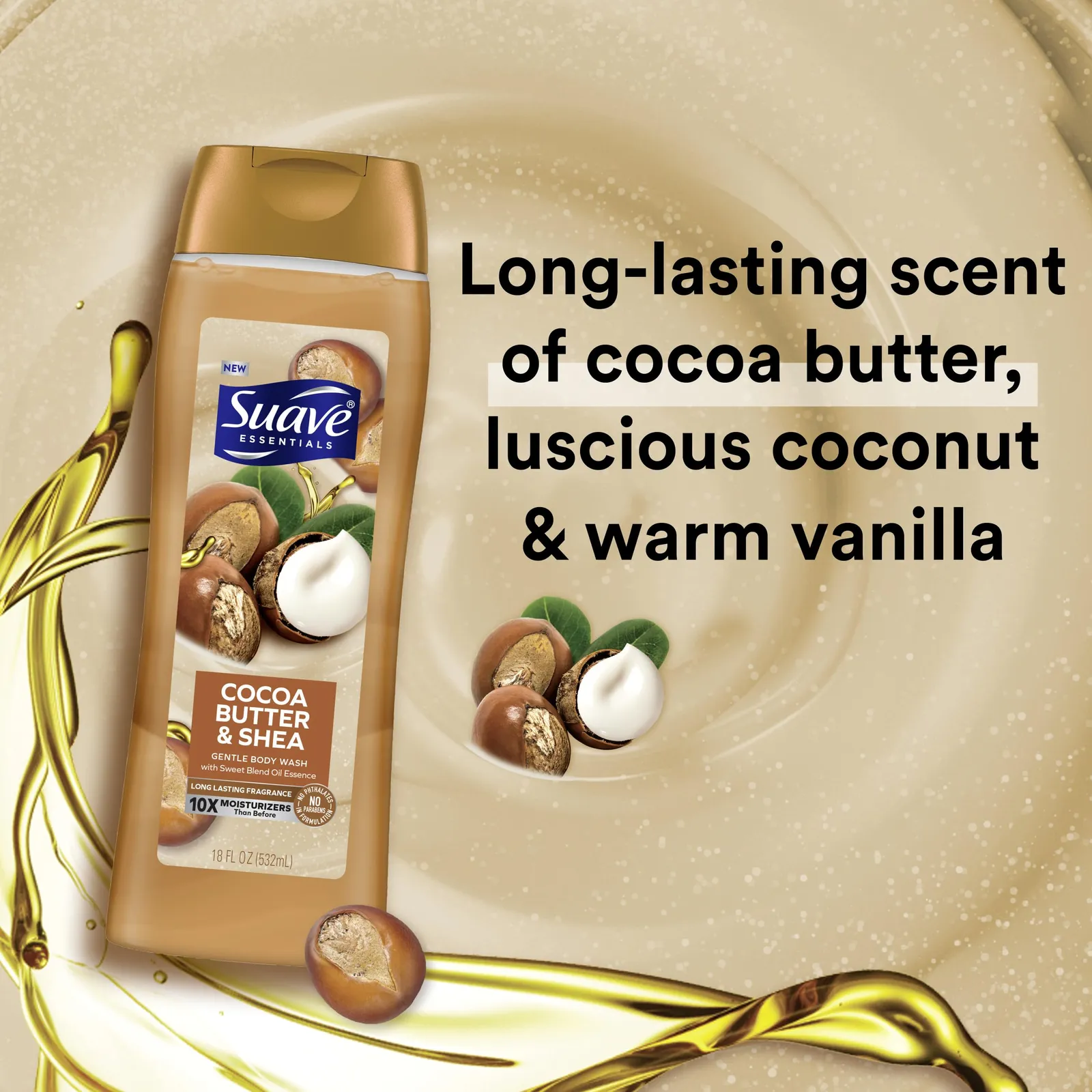 Milk & Honey + Cocoa Butter Body Wash