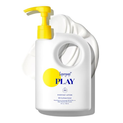 PLAY Everyday Lotion SPF 50 - Broad Spectrum Body & Face Sunscreen - Great for Active Days