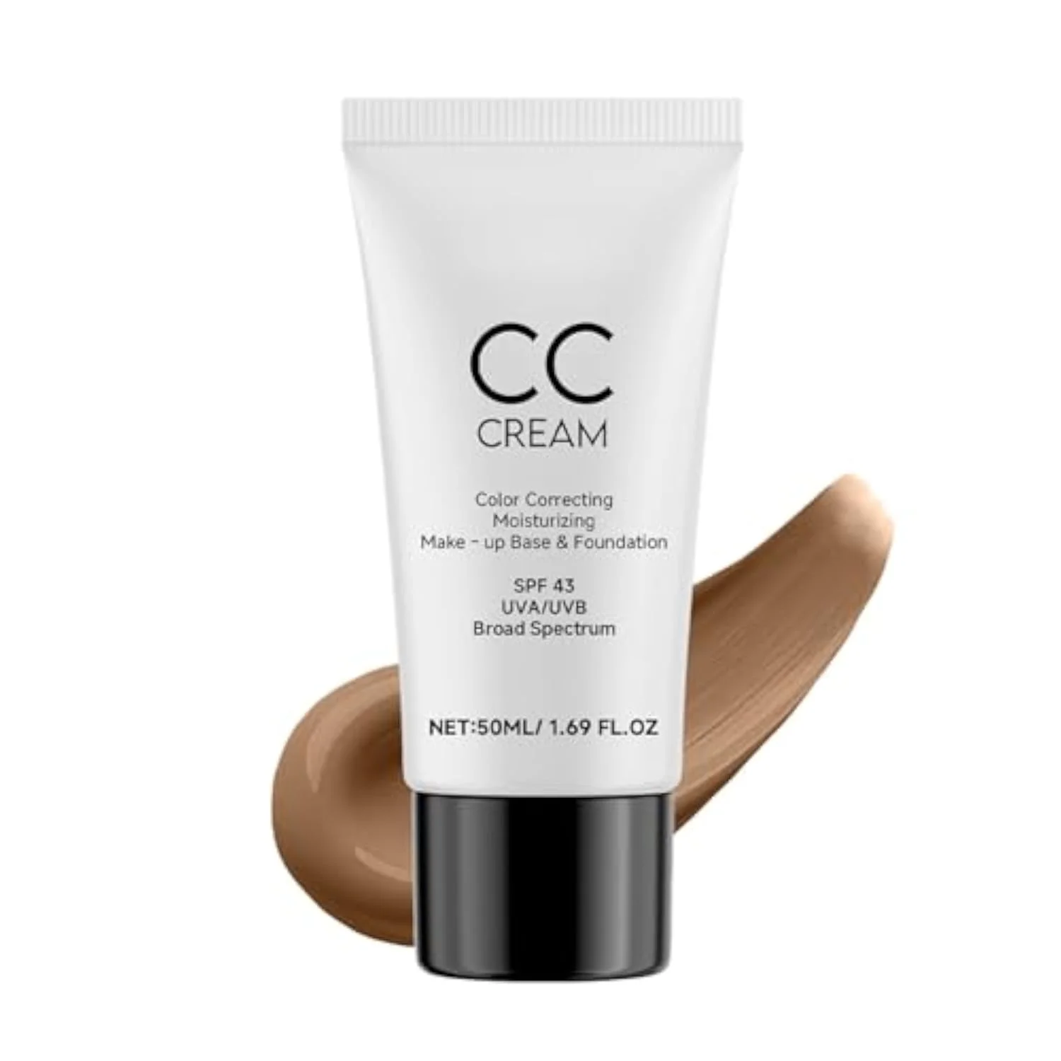 CC Cream, Korean CC Cream, Corrects Skin Tone, Lightweight and Moisturizing, All-Around Coverage Foundation, Specially Formulated for Mature Women, Suitable for All Skin T