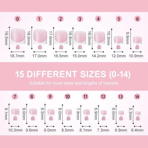 Toe Nail Press Ons