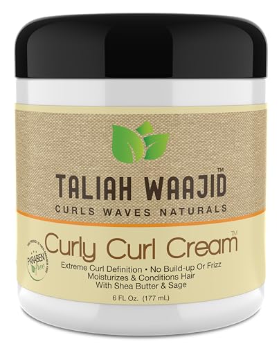 Curls Waves Natural - Curly Curl Cream | Extreme Curl Definition Hair Styling Gel | No Bui