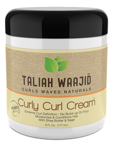 Curls Waves Natural - Curly Curl Cream | Extreme Curl Definition Hair Styling Gel | No Bui