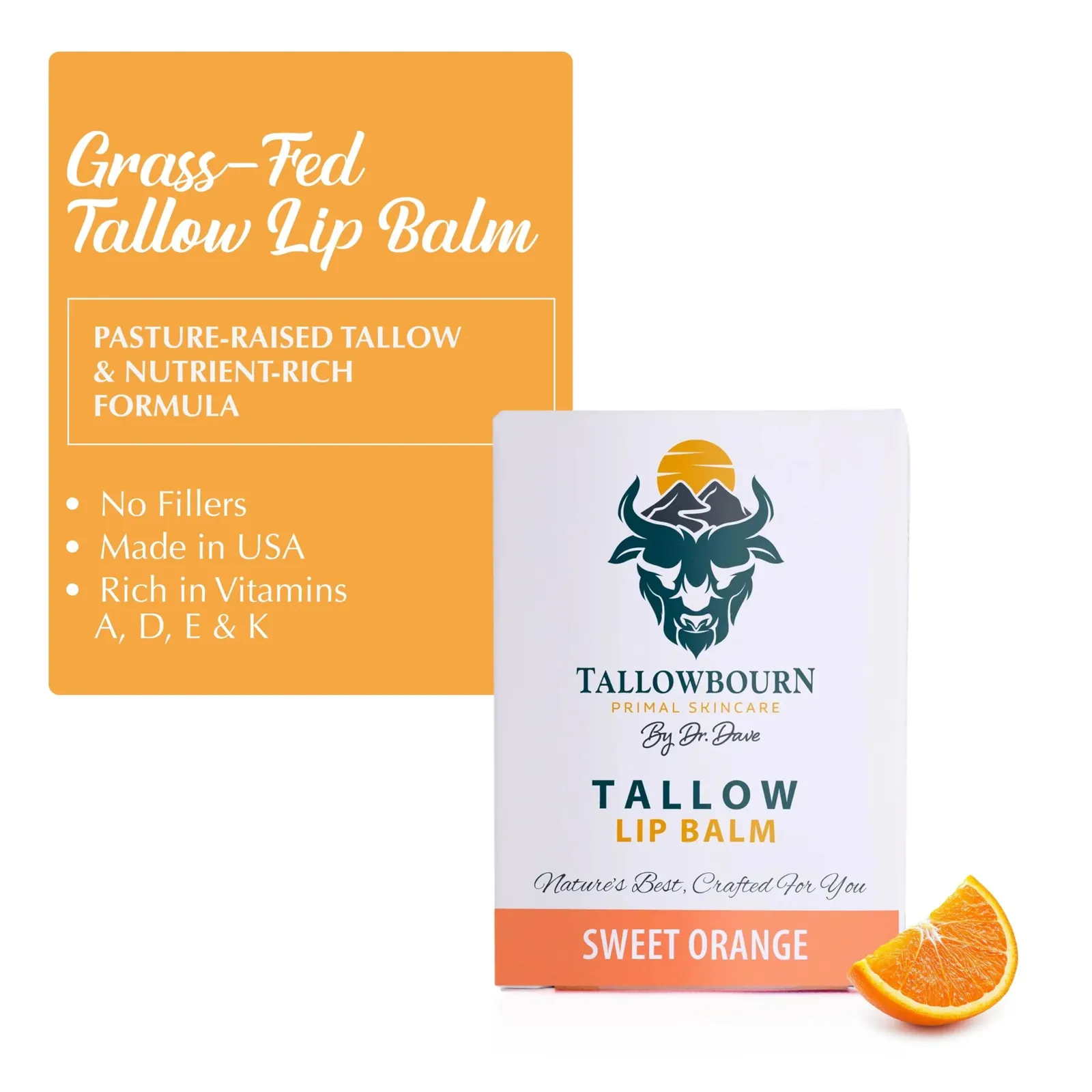 Moisturizing Tallow Lip Balm – Variety Pack – 3-Pack