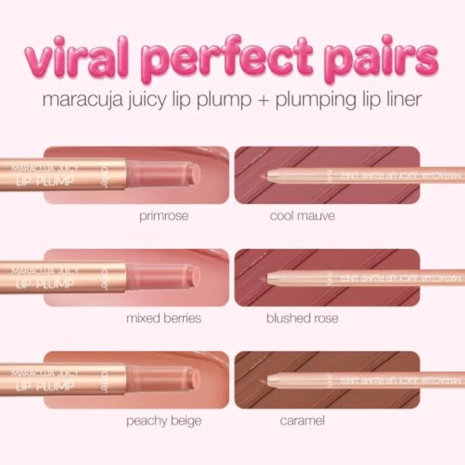maracuja juicy lip plump – Hydrating & Volumizing Lip Plumper Gloss Balm with Nourishing Hyaluronic Acid, Plumps & Moisturizes, Vegan & Cruelty-Free, full size, mixed berries