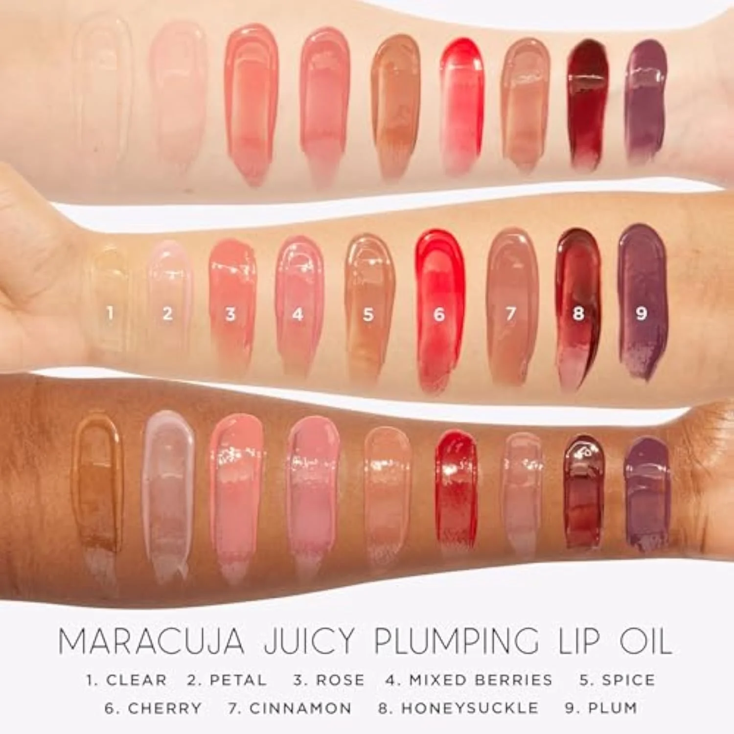 maracuja juicy plumping lip oil - Hydrating & Volumizing Lip Plumper Gloss Balm with Nourishing Hyaluronic Acid, Plumps & Moisturizes, Vegan & Cruelty-Free, full size, petal