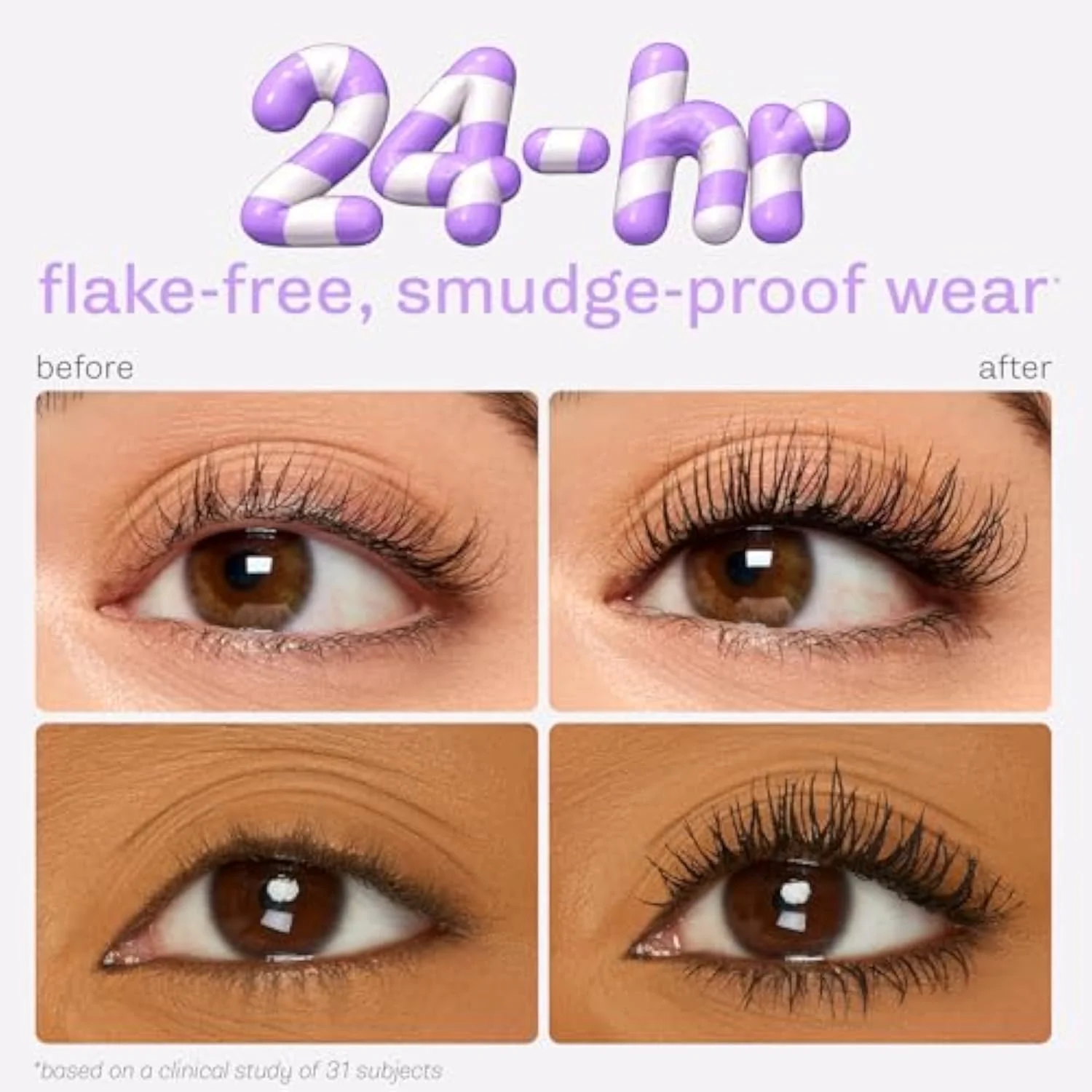 tartelette tubing mascara – Lash Extensions in a Tube, Easy-to-Remove Eye Makeup, Clinically Proven to Volumize & Curl, 24Hr Smudge-Proof Longwear, Vegan & Cruelty-Free, full