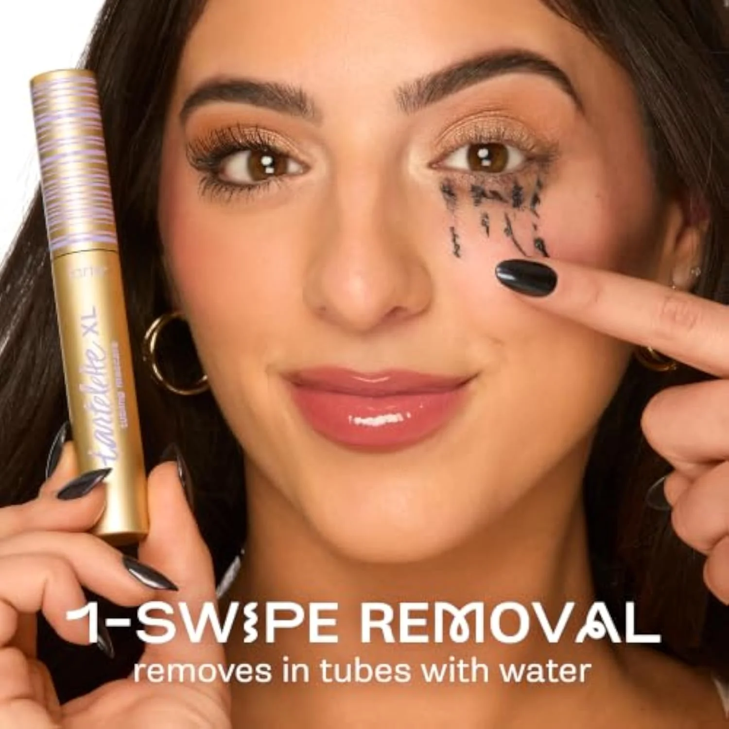 tartelette XL tubing mascara – Lash Extensions in a Tube with Peptide, Extra-Bold Buildable Length & Volume, Smudge-Proof Longwear, Easy-to-Remove, Vegan & Cruelty-Free, full