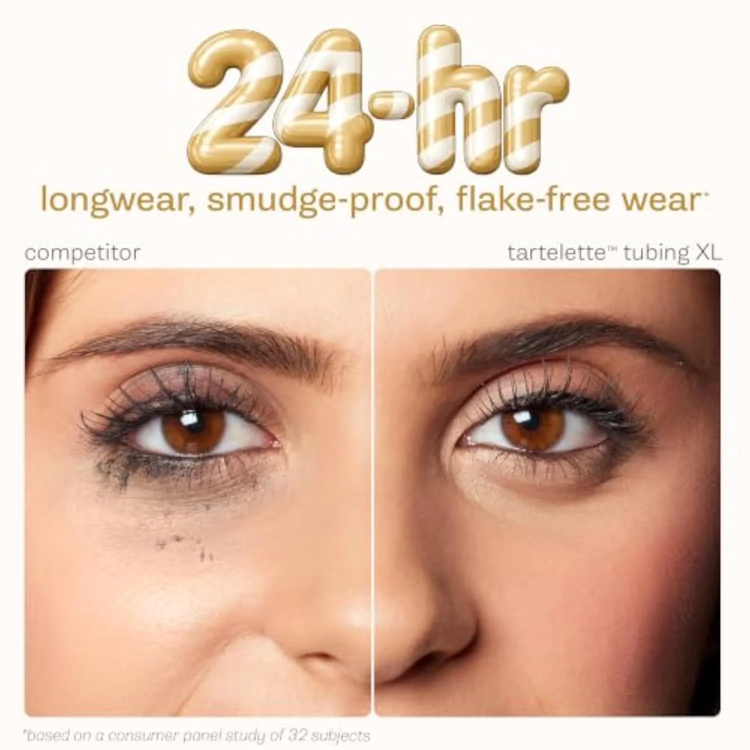 tartelette XL tubing mascara – Lash Extensions in a Tube with Peptide, Extra-Bold Buildable Length & Volume, Smudge-Proof Longwear, Easy-to-Remove, Vegan & Cruelty-Free, full