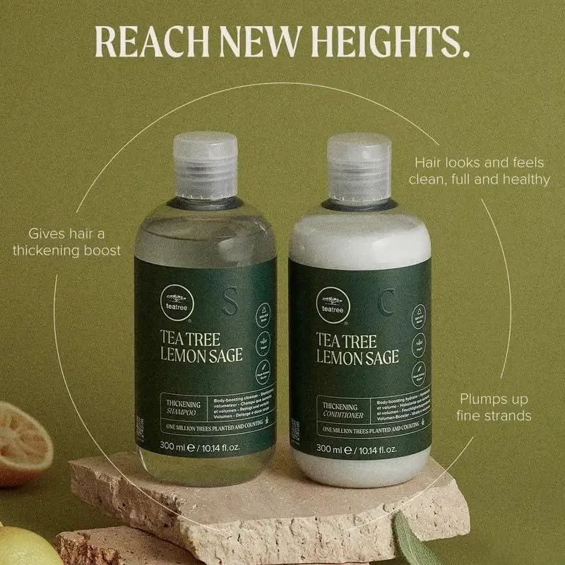 Lemon Sage Thickening Shampoo