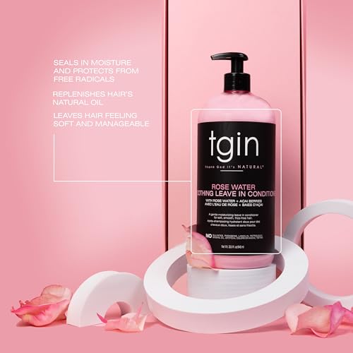 Rose Water Smoothing Leave In Conditioner – Detangles & Defines Curls