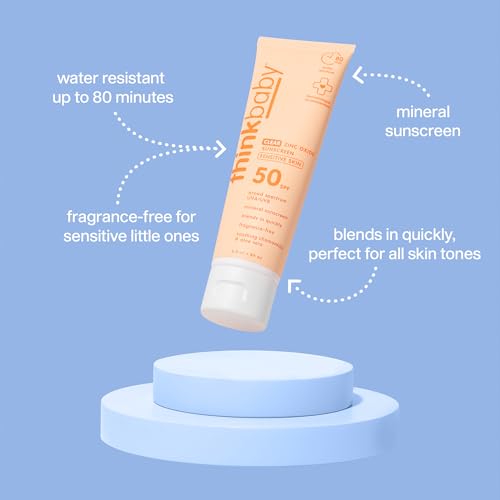 Baby Sunscreen for Sensitive Skin SPF 50