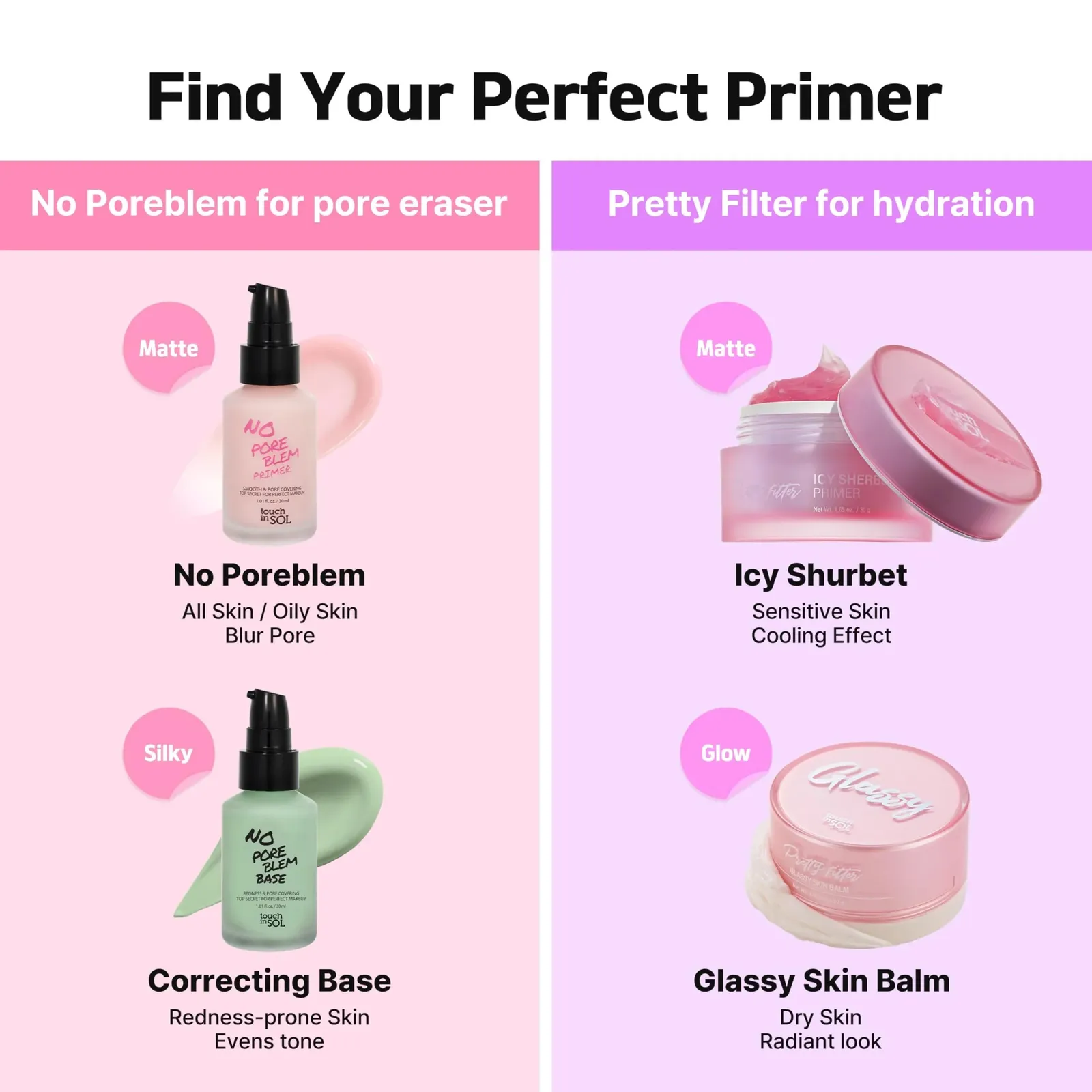 No Poreblem Primer for Korean Makeup