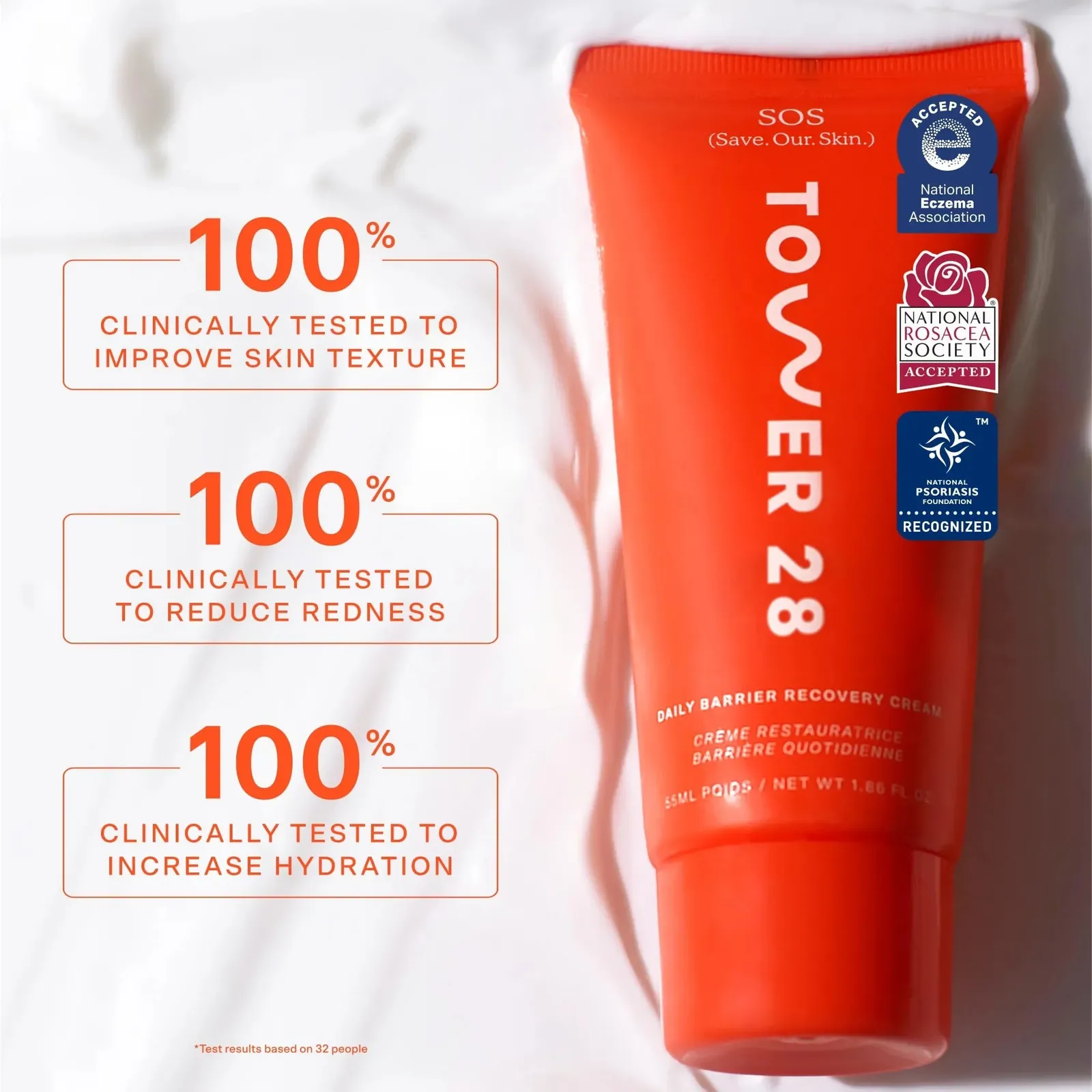 Daily Skin Barrier Redness Recovery Moisturizer 1.86 oz