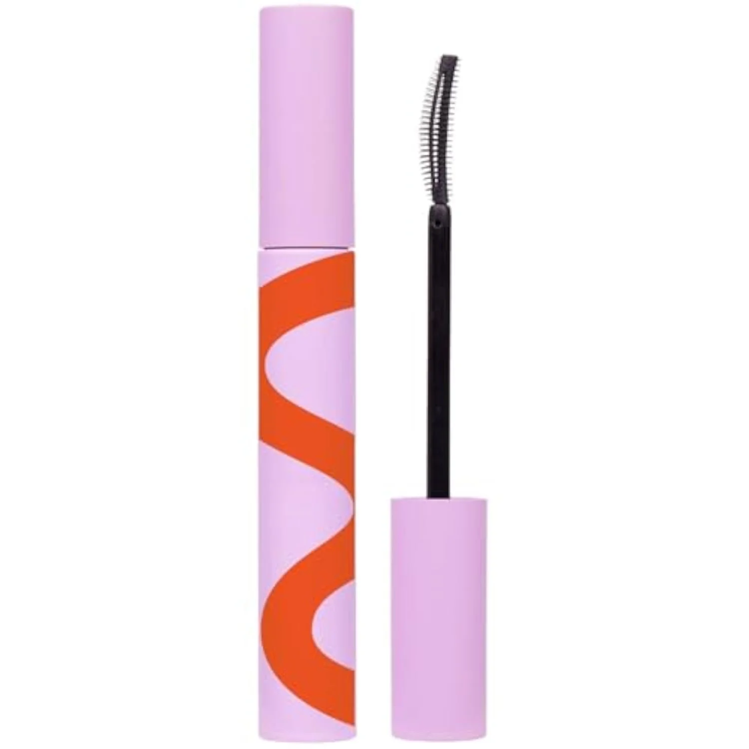 MakeWaves Vegan Black Mascara - Volumizing & Lengthening Mascara for Sensitive Eyes - With Aquaflex Technology for Humidity-Proof Lift - Hypoallergenic Eye Makeup - Jet (0