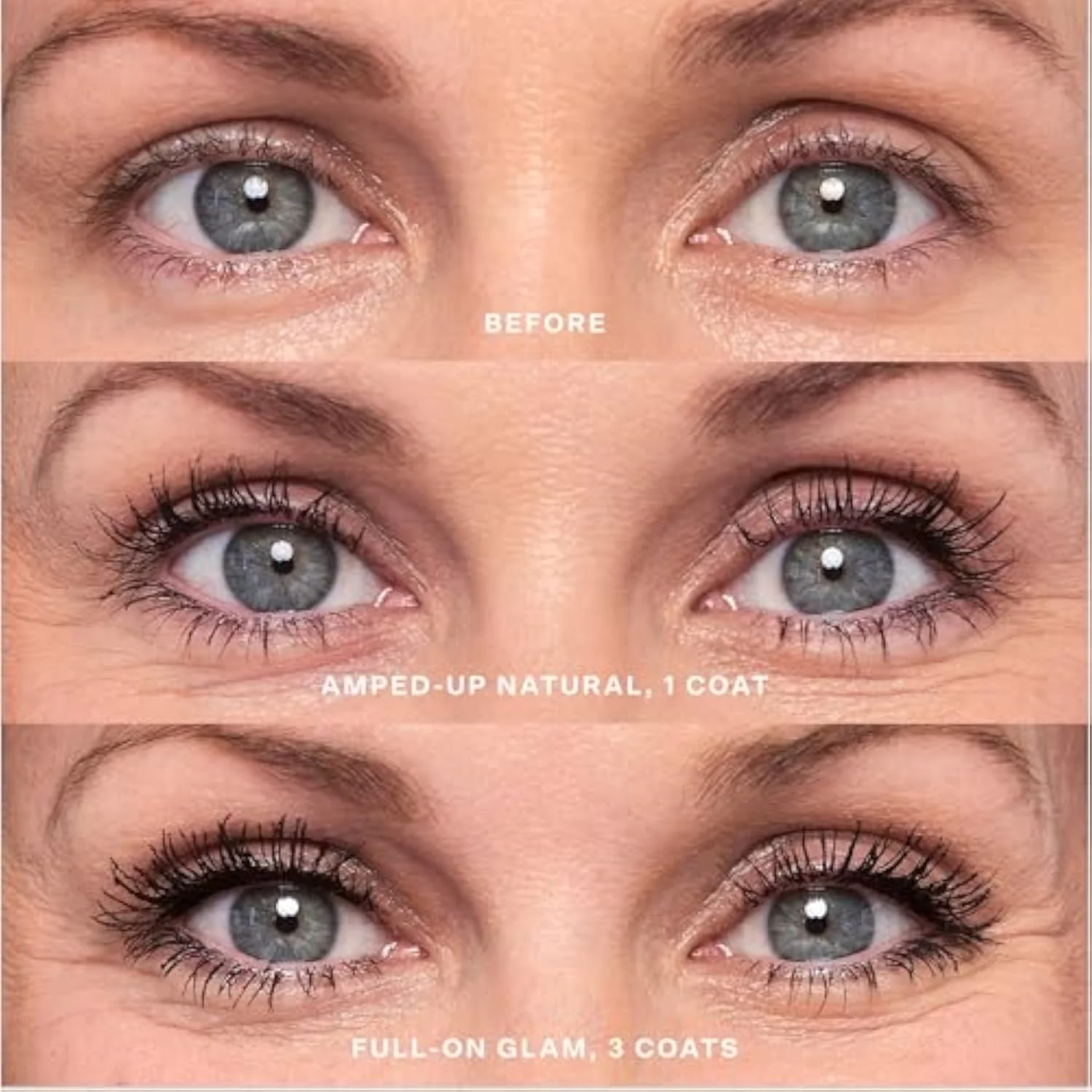 MakeWaves Vegan Black Mascara - Volumizing & Lengthening Mascara for Sensitive Eyes - With Aquaflex Technology for Humidity-Proof Lift - Hypoallergenic Eye Makeup - Jet (0