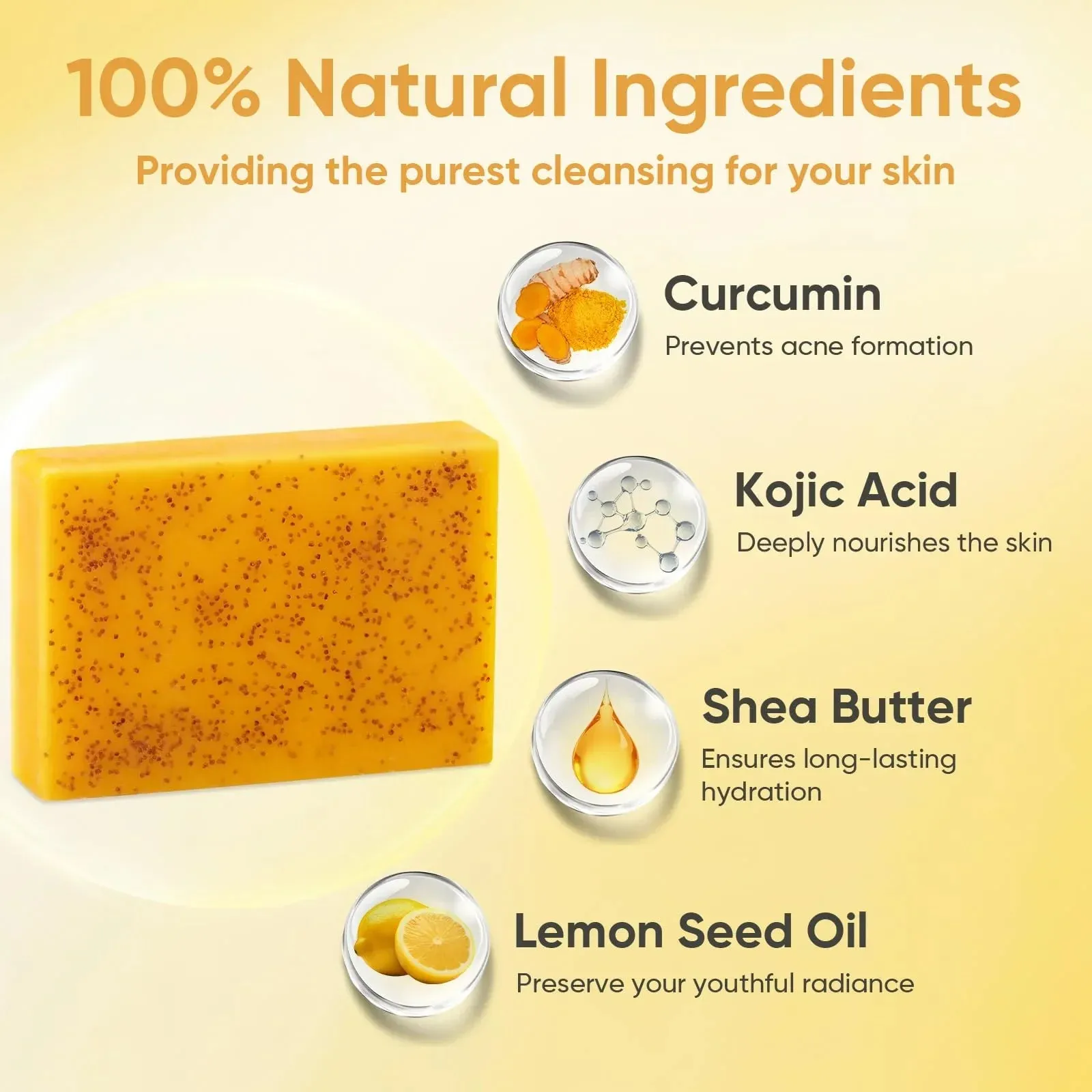 Turmeric & Kojic Acid Soap 5-Pack