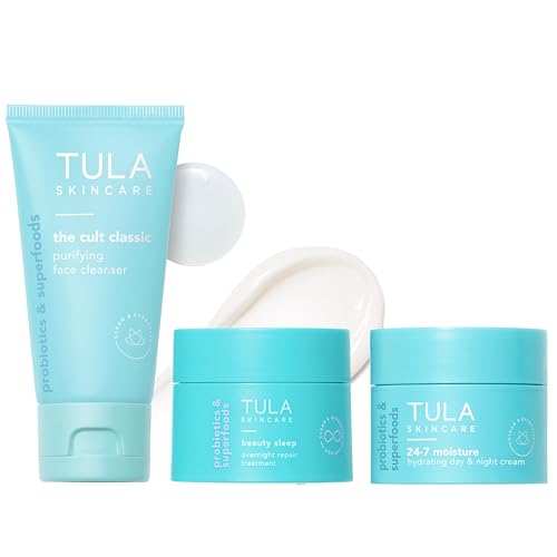 Skin Care Nighttime Minis Trio - Cleansing & Hydrating Travel Size