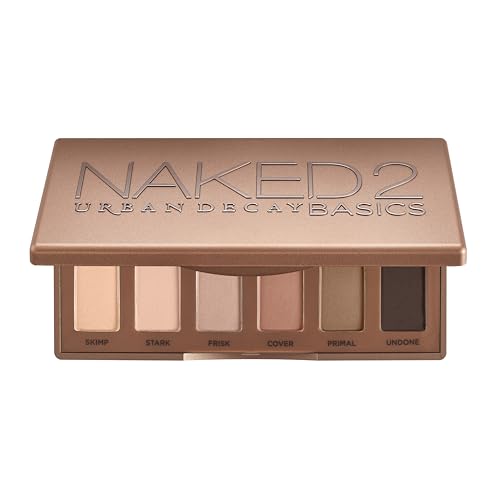Naked2 Basics Matte Eyeshadow Palette - 6 Cool Neutral Shadows