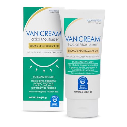 Facial Moisturizer SPF 30 Zinc Oxide Mineral Sunscreen