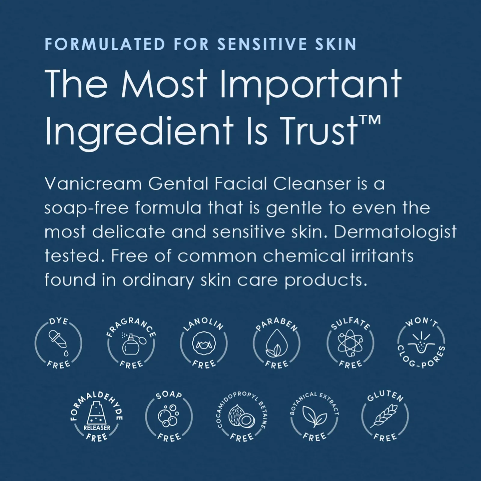 Moisturizing Skin Lotion Tube for Sensitive Skin, Soothes Red, Irritated, Cracked or Itchy Skin