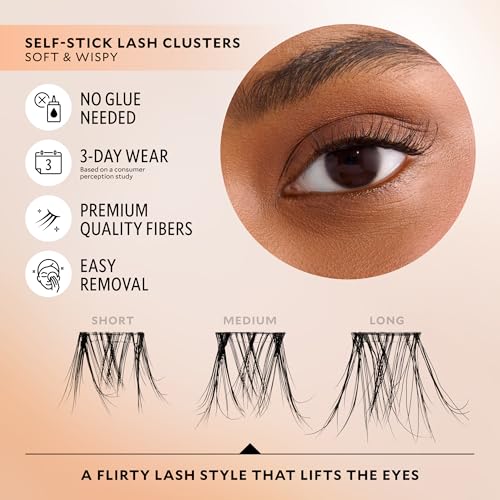 Self-Stick Lash Clusters