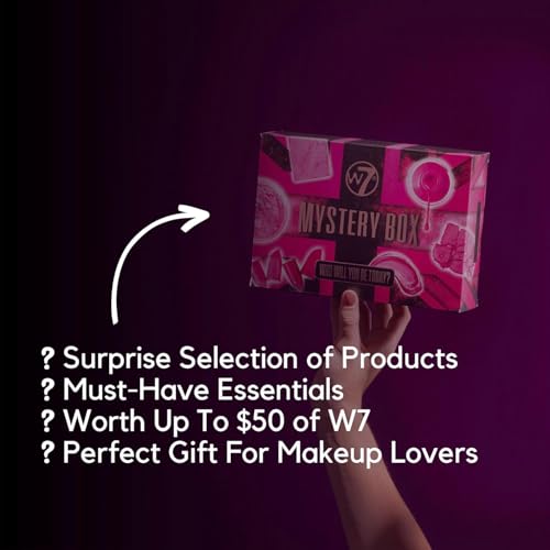 Makeup Set Box - Assorted Gift Box of W7 Makeup & Cosmetics Worth $50