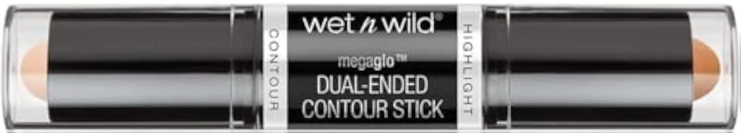 MegaGlo Dual-Ended Contour Stick, Light Medium, Cruelty-Free
