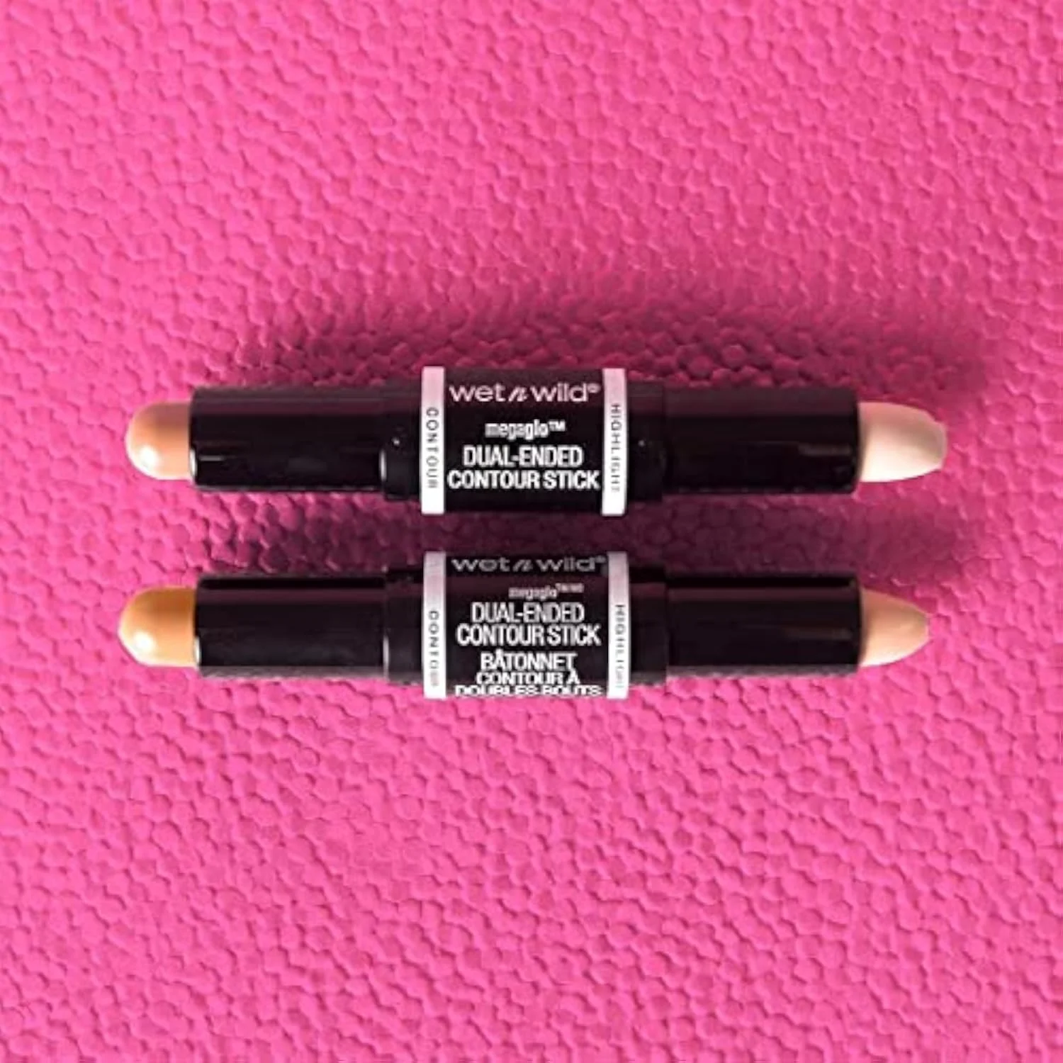 MegaGlo Dual-Ended Contour Stick, Light Medium, Cruelty-Free