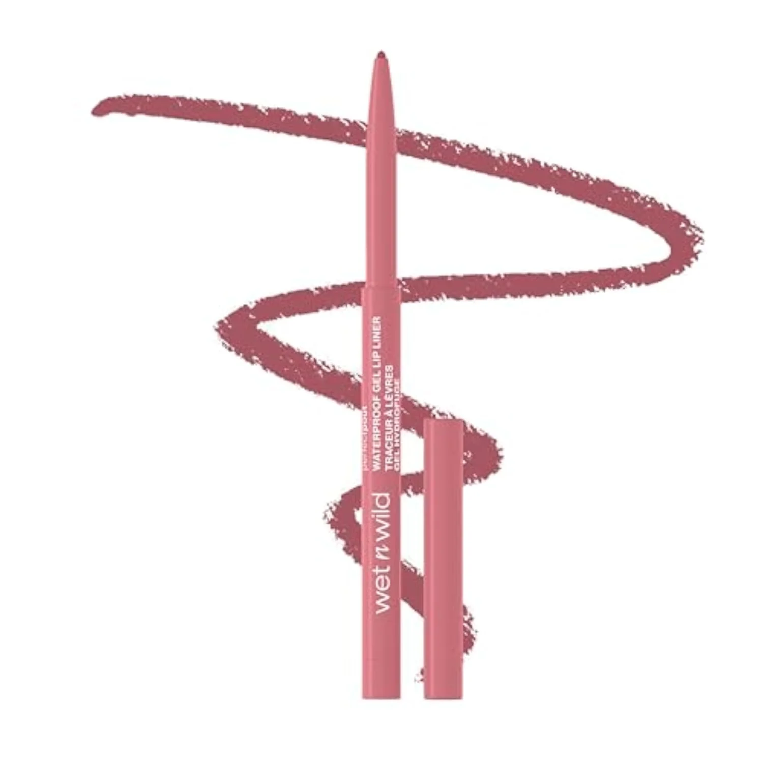 Perfect Pout Matte Retractable Gel Lip Liner Pencil, Rich Creamy Long Lasting Color, Well-Defined and Flawless Application, Vegan & Cruelty-Free - Purple Lay Down the Ma