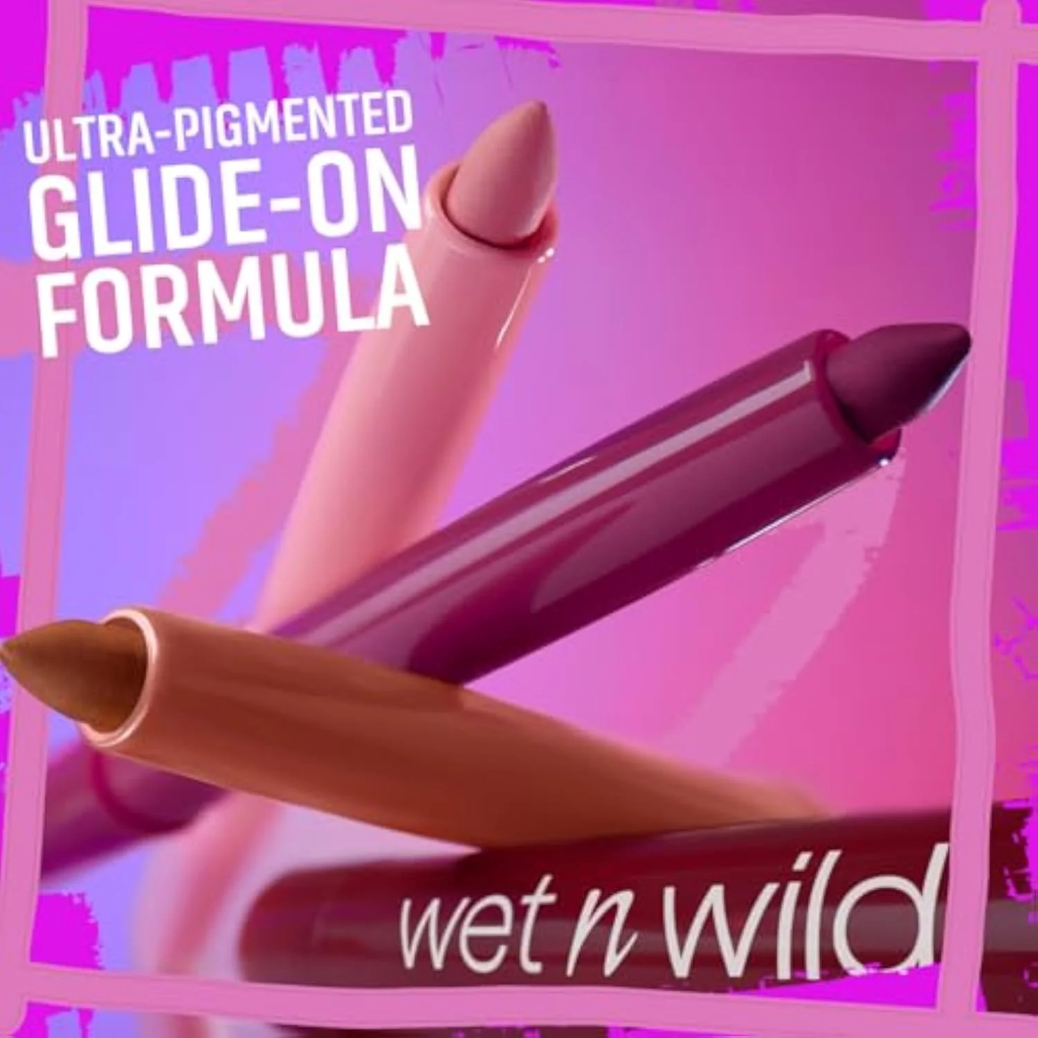 Perfect Pout Matte Retractable Gel Lip Liner Pencil, Rich Creamy Long Lasting Color, Well-Defined and Flawless Application, Vegan & Cruelty-Free - Purple Lay Down the Ma