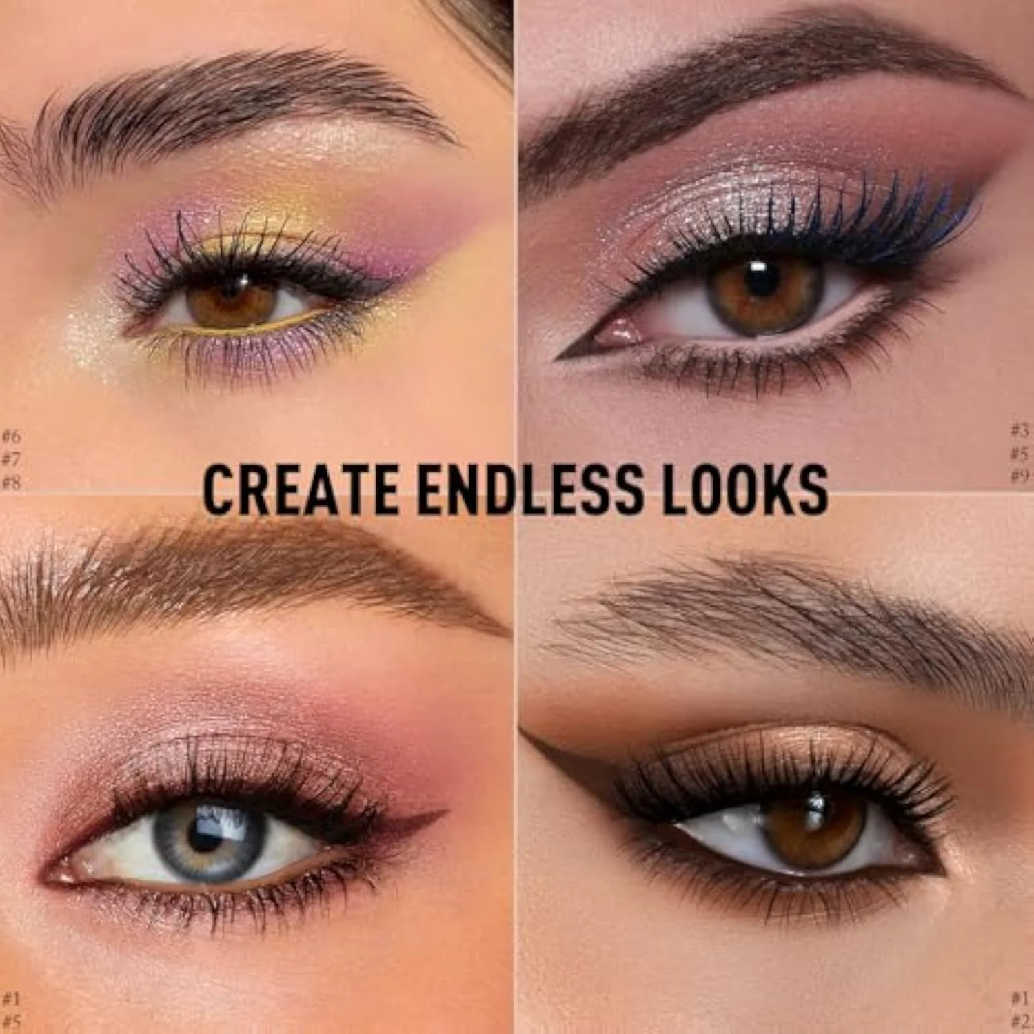 Eyeshadow Stick Matte Eye Brightener Pencil Cream Nude Eye Shadow Base Crayon Long-Lasting Crease-Proof Naked Eyeshadow Blendable High Pigmented Single Eyeliner Makeup for Wo