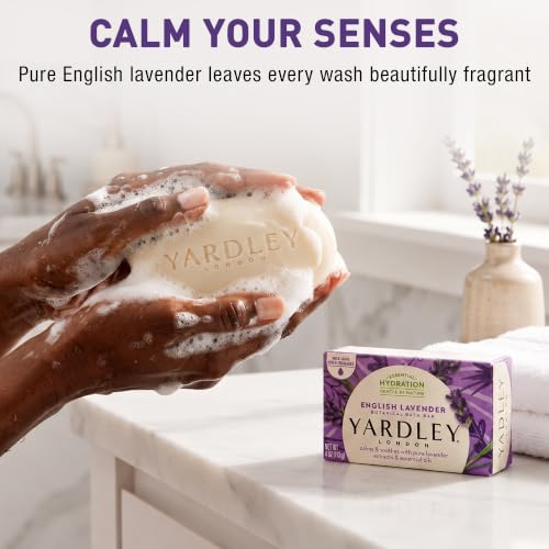 London Scented Bar Soap Variety Pack - 10 Bars Bath Soap Gift Set for Women & Men: English