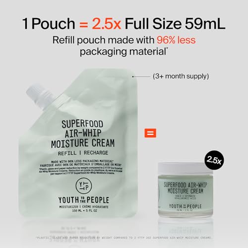Superfood Air-Whip Moisturizer - Refill Pouch (