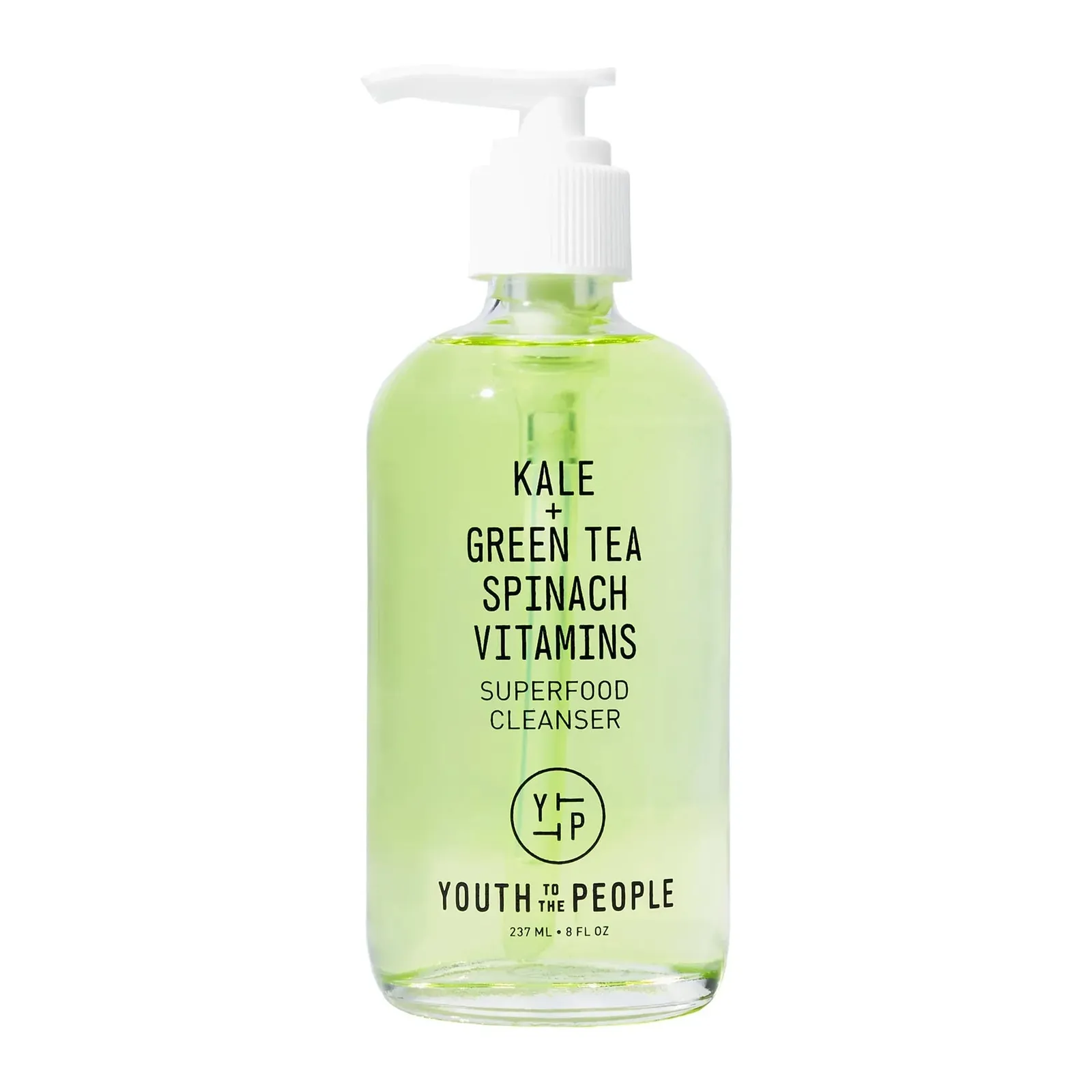Superfood Facial Cleanser - Kale + Green Tea Daily Face Wash