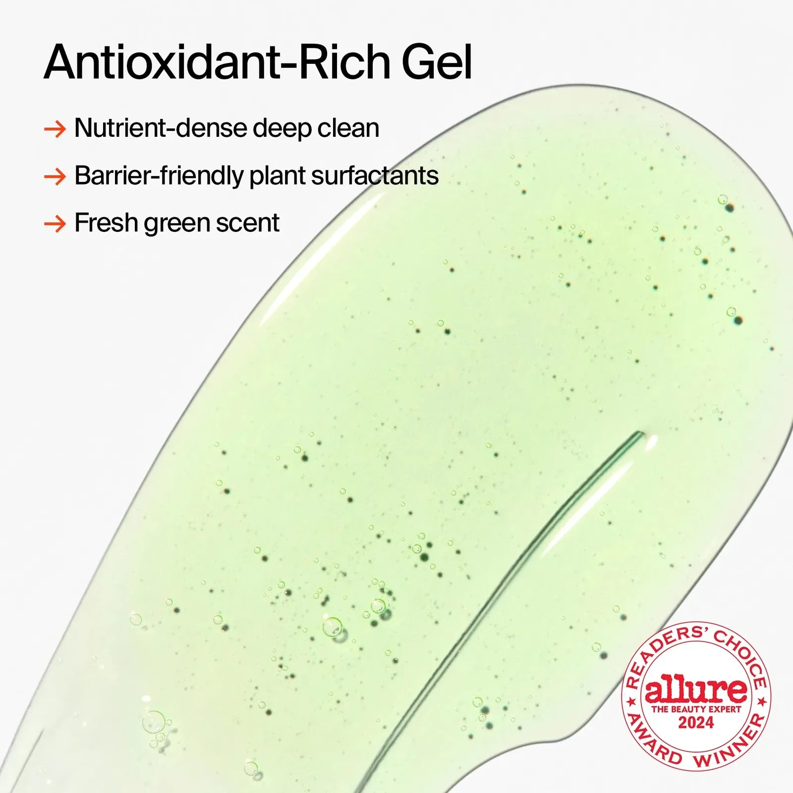 Superfood Facial Cleanser - Kale + Green Tea Daily Face Wash