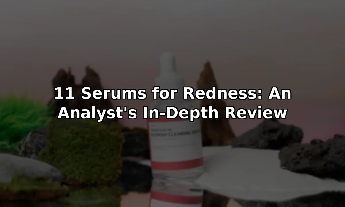 11 Serums for Redness: An Analyst's In-Depth Review