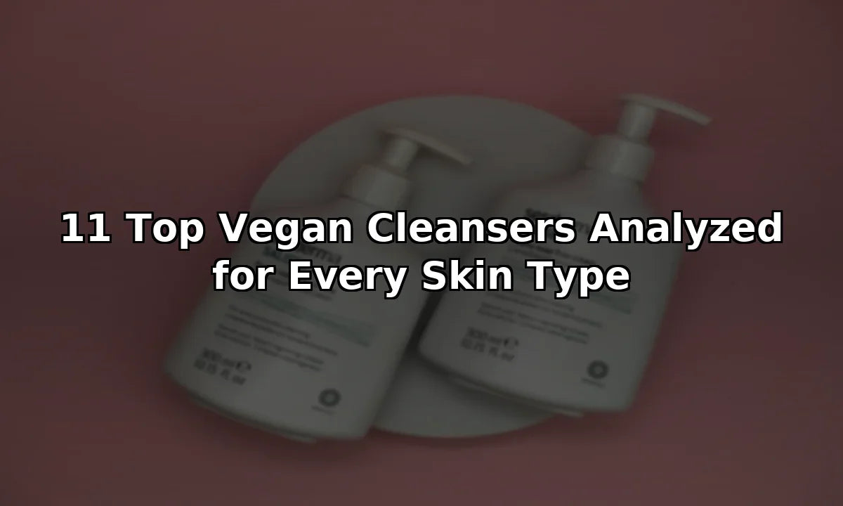 11 Top Vegan Cleansers Analyzed for Every Skin Type